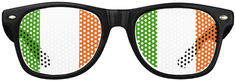 Ireland Flag Glasses
